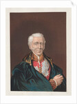 Arthur Wellesley, Duke of Wellington, 1854 by George Baxter