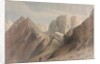 Ascent of the Lower Range of Sinai, 1839 by David Roberts