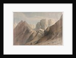 Ascent of the Lower Range of Sinai, 1839 by David Roberts