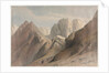 Ascent of the Lower Range of Sinai, 1839 by David Roberts