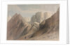 Ascent of the Lower Range of Sinai, 1839 by David Roberts