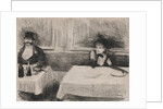 At the Restaurant by Jean Louis Forain