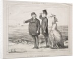 At Varenne-Saint-Maur: Behold! Here it is, my house in the country!, 1862 by Honoré Daumier