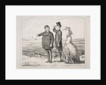 At Varenne-Saint-Maur: Behold! Here it is, my house in the country!, 1862 by Honoré Daumier