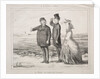 At Varenne-Saint-Maur: Behold! Here it is, my house in the country!, 1862 by Honoré Daumier