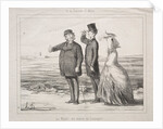 At Varenne-Saint-Maur: Behold! Here it is, my house in the country!, 1862 by Honoré Daumier