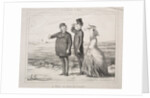 At Varenne-Saint-Maur: Behold! Here it is, my house in the country!, 1862 by Honoré Daumier