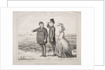 At Varenne-Saint-Maur: Behold! Here it is, my house in the country!, 1862 by Honoré Daumier