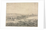 August: Landscape with Wagons, c.1655 by Pieter Molyn