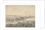 August: Landscape with Wagons, c.1655 by Pieter Molyn