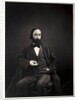 Auguste Vacquerie, c. 1860 by Pierre Jean Delbarre