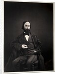 Auguste Vacquerie, c. 1860 by Pierre Jean Delbarre