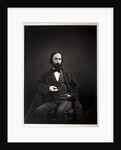 Auguste Vacquerie, c. 1860 by Pierre Jean Delbarre