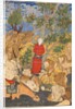 Aulad Tied to a Plane Tree, from a Shahnama by Firdausi, 1575-1600 by Sadiqi Bek