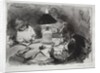 Autour de la Lampe, 1891 by Auguste Louis Lepère