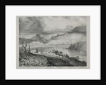 Auvergne: Lac dAidat, Auvergne, 1831 by Eugène Isabey