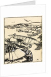 Avions reposant sur le terrain, 1914 by Auguste Louis Lepère