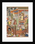 Babur receives booty and Humayun?s salute after the victory over Sultan Ibrahim…, c. 1596-1597 or by Unknown