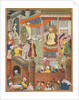 Babur receives booty and Humayun?s salute after the victory over Sultan Ibrahim…, c. 1596-1597 or by Unknown
