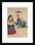 Baby Krishna Asking for Butter from Yashoda, 1800s by Unknown