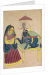 Baby Krishna Asking for Butter from Yashoda, 1800s by Unknown