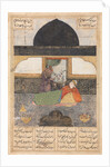 Bahram Gur Visits the Princess of India in the Black Pavilion…, c. 1400-1410 by Unknown