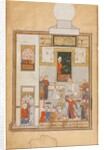 Bahram Visits the White Domed Pavilion; part of Khamsa of Nizami, Haft Paykar…, c. 1560-15 by Unknown
