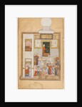 Bahram Visits the White Domed Pavilion; part of Khamsa of Nizami, Haft Paykar…, c. 1560-15 by Unknown
