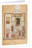 Bahram Visits the White Domed Pavilion; part of Khamsa of Nizami, Haft Paykar…, c. 1560-15 by Unknown