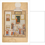 Bahram Visits the White Domed Pavilion; part of Khamsa of Nizami, Haft Paykar…, c. 1560-15 by Unknown