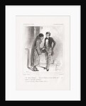 Baliverneries Parisiennes: Ah! Monsieu Radiguet, 1847 by Paul Gavarni