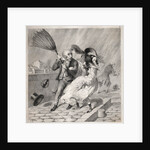 Bambochades: Vois-tu que mon baromêtre est au beau!…cest un riche temps pour…, 1841 by Clémente Pruche