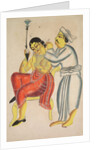 Barber Cleaning a Woman?s Ear, 1800s by Unknown