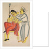 Barber Cleaning a Woman?s Ear, 1800s by Unknown