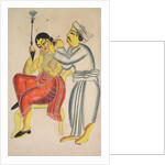 Barber Cleaning a Woman?s Ear, 1800s by Unknown