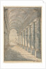 Barrel-vaulted Arcade Rendered in Perspective, 1700s by Francessco Battaglioli