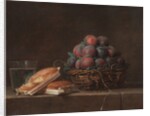 Basket of Plums, 1769 by Anne Vallayer-Coster