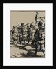 Bataille des frontières: groupe des soldats britanniques, 1914 by Auguste Louis Lepère