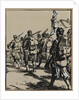 Bataille des frontières: groupe des soldats britanniques, 1914 by Auguste Louis Lepère
