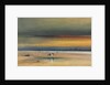 Beach Scene at Sunset, c. 1865-1870 by James Hamilton