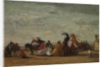 Beach Scene, c. 1865-1867 by Eugène Boudin