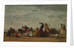 Beach Scene, c. 1865-1867 by Eugène Boudin