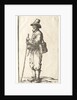 Beggar in Profile Toward Left by Ludolph Büsinck