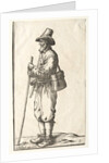 Beggar in Profile Toward Left by Ludolph Büsinck