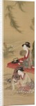 Beneath the Willow, after 1778 by Tsukioka Sessai