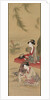 Beneath the Willow, after 1778 by Tsukioka Sessai