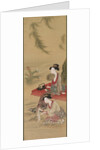 Beneath the Willow, after 1778 by Tsukioka Sessai