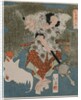 Beside a White Cock and Hen, 1825 by Totoya Hokkei