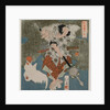 Beside a White Cock and Hen, 1825 by Totoya Hokkei