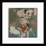 Beside a White Cock and Hen, 1825 by Totoya Hokkei